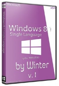 Windows 8.1 Single Language x64 v1 by Winter (2014/RUS) 