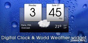  Digital Clock & World Weather v1.06.03 (Mod Ad Free) 